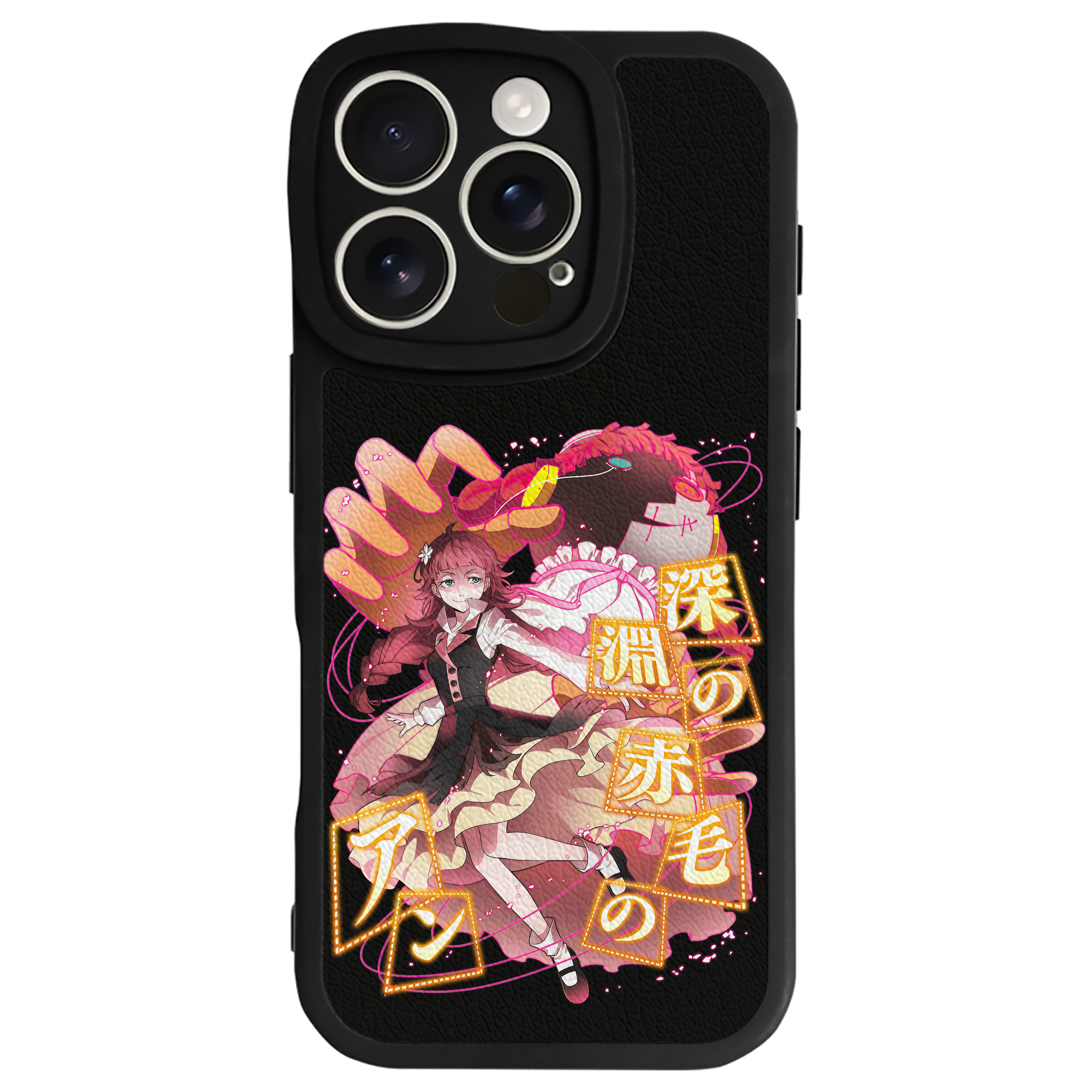 （画像用） 文豪ストレイドッグス Bungo Stray Dogs 【iPhone 16シリーズ対応】シリコンスマホケース（レザー調） 材質：シリコン